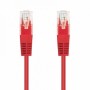 Cabo de Rede RJ45 UTP Nanocable 10.20.0400-R Cat.6/ 50cm/ Vermelho