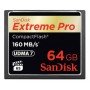 Sandisk 64GB Extreme Pro CF 160MB/s de memória flash CompactFlash