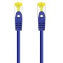 Cabo de rede Nanocable RJ45 SFTP 10.20.1900-L25-BL Cat.6A/ LSZH/ 25cm/ Azul