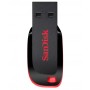 Unidade flash USB Sandisk Cruzer Blade 128 GB USB tipo A 2.0 preto, vermelho