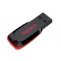 Unidade flash USB Sandisk Cruzer Blade 128 GB USB tipo A 2.0 preto, vermelho