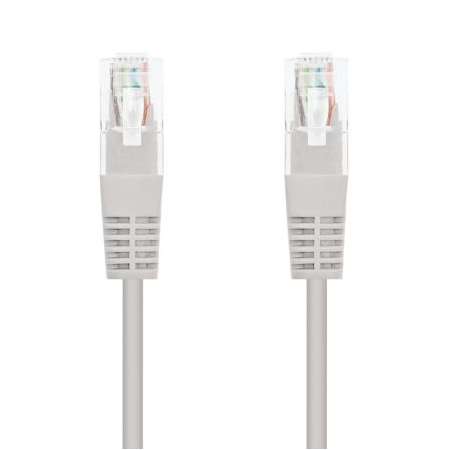 Cabo de Rede RJ45 UTP Nanocable 10.20.0401 Cat.6/ 1m/ Cinza