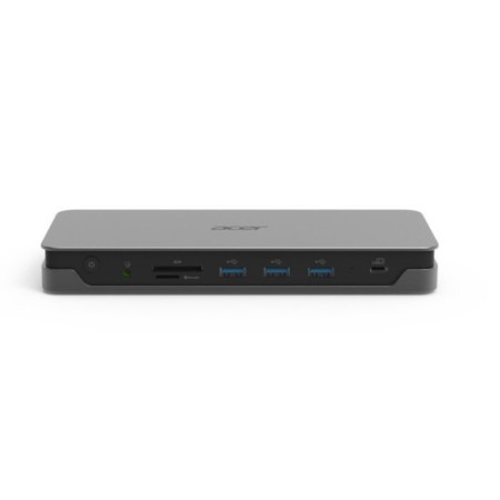 Acer USB Type-C Gen 1 Dock com fio USB 3.2 Gen 1 (3.1 Gen 1) Type-C cinza