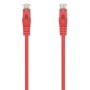 Cabo de Rede RJ45 AWG24 UTP Aisens A145-0557 Cat.6A/ LSZH/ 30cm/ Vermelho