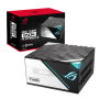 Fonte de alimentação ASUS ROG THOR 850W Platinum II 20+4 pinos ATX Preto, Azul, Cinza