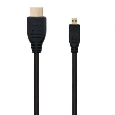 Cabo Micro HDMI Nanocable 10.15.3502/ HDMI Macho - Micro HDMI Macho/ 1,8m/ Preto