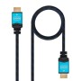 Cabo HDMI 2.0 4K Nanocable 10.15.3703/ HDMI Macho - HDMI Macho/ 3m/ Preto