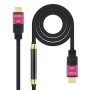 Cabo HDMI Nanocable 10.15.3730/ HDMI Macho - HDMI Macho/ 30m/ Preto