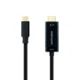 Nanocable 10.15.5133/ USB Type-C Macho - Cabo Conversor HDMI Macho/ 3m/ Preto