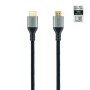 Cabo HDMI 2.1 Nanocable 8K 10.15.8102/ HDMI Macho - HDMI Macho/ 2m/ Certificado/ Preto