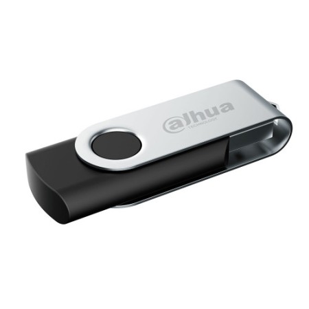 UNIDADE FLASH USB DE 64 GB, USB 2.0, VELOCIDADE DE LEITURA 10–25 MB/S, VELOCIDADE DE GRAVAÇÃO 3–10 MB/S (DHI-USB-U116-20-64GB)