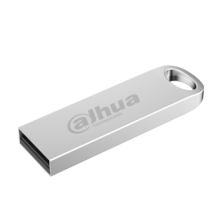 UNIDADE FLASH USB DE 8 GB, USB 2.0, VELOCIDADE DE LEITURA 10–25 MB/S, VELOCIDADE DE GRAVAÇÃO 3–10 MB/S (DHI-USB-U106-20-8GB)