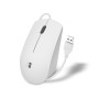 SUBBLIM Silent Business Mouse com cabo USB 1200 DPI Branco