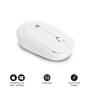 SUBBLIM Mouse Business Plus silencioso sem fio 2.4G 1200 DPI branco