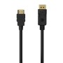 Aisens A125-0551/ Displayport macho - cabo conversor HDMI macho/ 1,5 m/ preto