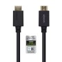 Cabo HDMI 2.1 8K Aisens A150-0420/ HDMI Macho - HDMI Macho/ 0,5m/ Certificado/ Preto