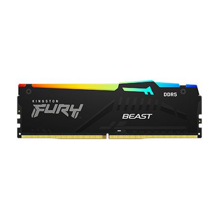 Módulo de memória Kingston Technology FURY Beast RGB 8 GB 1 x 8 GB DDR5 6000 MHz