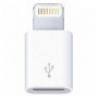 Adaptador Micro USB Lightning 3GO A200/ Micro USB Fêmea - Lightning Macho/ Branco
