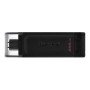 Kingston Technology 70 USB Flash Drive 256 GB USB Type-C 3.2 Gen 1 (3.1 Gen 1) Preto