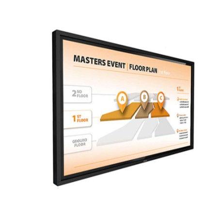 PHILIPS TOUCH MONITOR 43" 20 TP HE IR + AP / PAINEL IPS D-LED 16:9 / 3840X2160 400CD/M2 / 8MS / PIXEL PITCH 0,245X0,245 / VESA 2