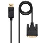 Cabo Displayport Nanocable 10.15.4502/ Displayport Macho - DVI Macho/ 2m/ Preto