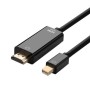 Aisens A125-0458/ Mini Displayport Macho - Cabo Conversor HDMI Macho/ 3m/ Preto