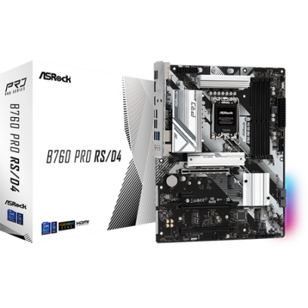 Asrock B760 Pro RS/D4 Intel B760 LGA 1700 ATX