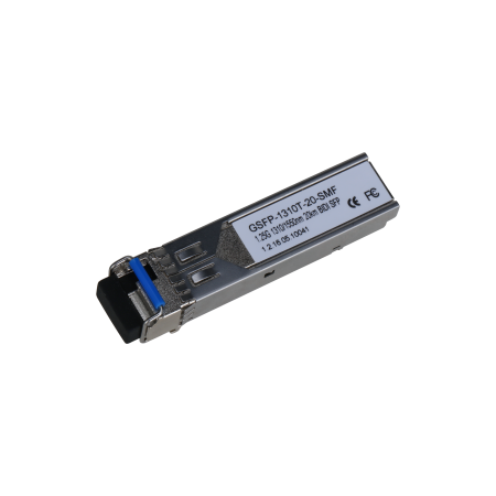 DAHUA - GSFP-1310T-20-SMF - SFP MONOMODO SM LC 1GBPS 20KM ENVIANDO 1310NM / RECEBENDO 1550NM. TRANSMISSOR