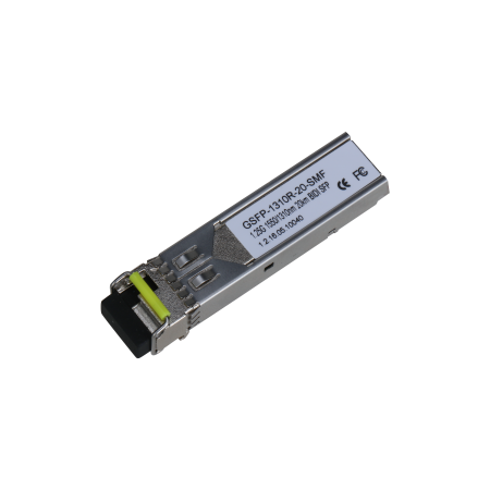 DAHUA - GSFP-1310R-20-SMF - SFP MONOMODO SM LC 1GBPS 20KM ENVIANDO 1550NM / RECEBENDO 1310NM. RECEPTOR