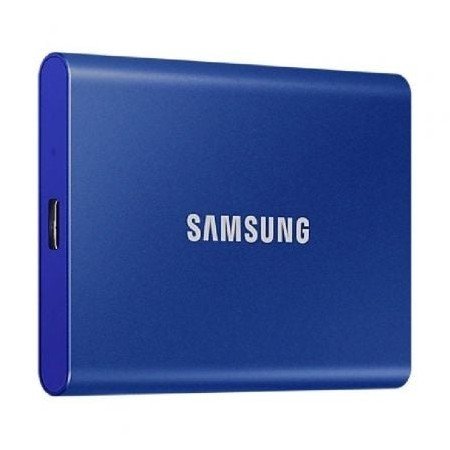 Disco Externo SSD Samsung Portátil T7 1TB/ USB 3.2/ Azul
