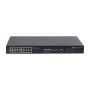 DAHUA - DH-LR2218-16ET-240-V2 - EPOE SWITCH 16 PORTAS 10/100 8 EPOE/EOC + 8 POE - + 2 UPLINK COMBO GIGABIT/SFP 802.3AT 240W MANA