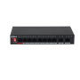 DAHUA - DH-PFS3010-8ET-96-V2 - SWITCH HI-POE 8 PORTAS 10/100 + 2 UPLINK GIGABIT 96W