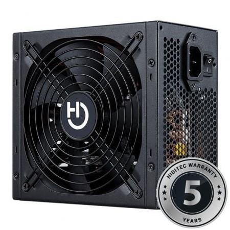 Fonte de alimentação Hiditec BZ750 PSU010008/ 750 W/ 14 cm Ventilador/ 80 Plus Bronze