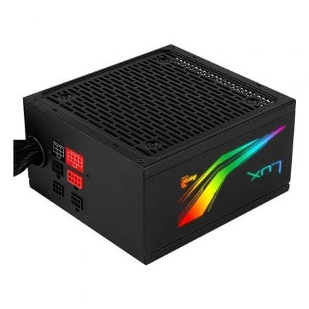 Fonte de alimentação Aerocool LUX RGB 750M/ 750 W/ Ventilador 12 cm/ 80 Plus Bronze