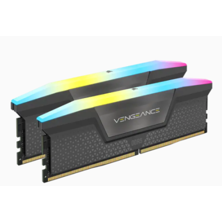 MEMÓRIA CORSAIR DDR5 32GB 2X16GB PC5200 VENGEANCE RGB CMH32GX5M2B5200Z40K