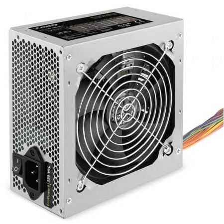 Fonte de alimentação Tooq TQEP-500SSE-O OEM/ 500 W/ Ventilador de 12 cm