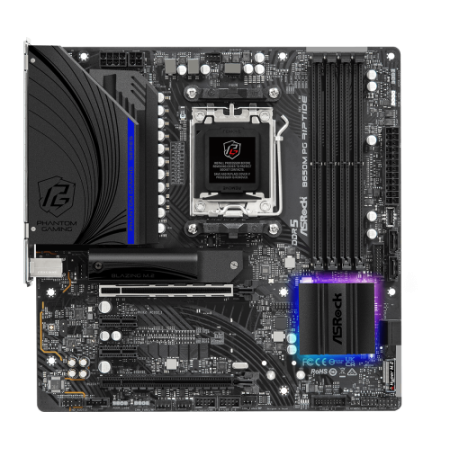 Asrock B650M PG Riptide AMD B650 Soquete AM5 micro ATX