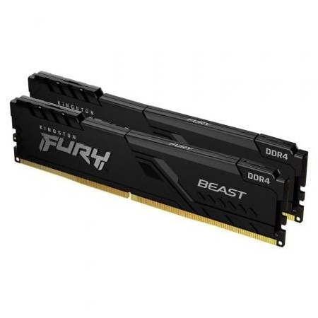 Memória RAM Kingston FURY Beast 2 x 8 GB/ DDR4/ 3200 MHz/ 1,35 V/ CL16/ DIMM