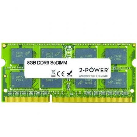 Memória RAM 2-Power MultiSpeed 8GB/ DDR3L/ 1066/ 1333/ 1600MHz/ 1.35V/ CL7/9/11/ SODIMM