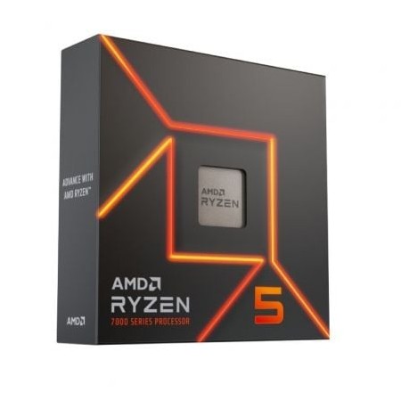 Processador AMD Ryzen 5-7600X com socket AM5 de 4,7 GHz