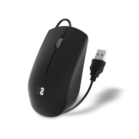 SUBBLIM Silent Business Mouse com cabo USB 1200 DPI