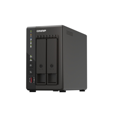 QNAP TS-253E NAS Torre Ethernet Preto J6412