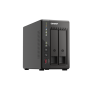 QNAP TS-253E NAS Torre Ethernet Preto J6412