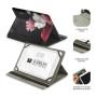 SUBBLIM Estojo universal para tablet TRENDY CASE ROSES 11"