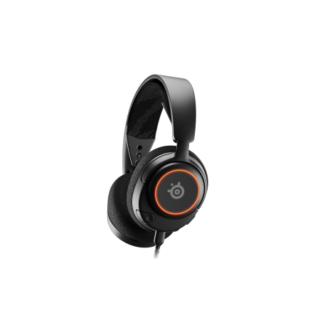 Steelseries Arctis Nova 3 Fones de ouvido com fio Faixa de cabeça para jogos USB tipo C preto