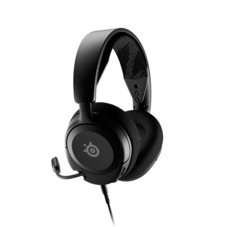 Fones de ouvido Steelseries Arctis Nova 1 com fio para jogos preto