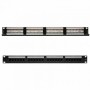 Patch Panel Nanocable 10.21.3124/ 24 portas/ Cat.6/ Altura 1U