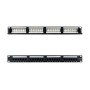 Patch Panel Nanocable 10.21.4124/ 24 portas/ Cat.6a/ Altura 1U