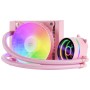 Mars Gaming ML-ONE120 Rosa Liquid CPU Cooling TDP 200 W Infinity Mirror Fan FRGB Silent Universal Multisocket