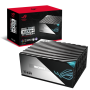 Fonte de alimentação ASUS ROG THOR 1600W Titanium 20+4 pinos ATX Preto, Prata